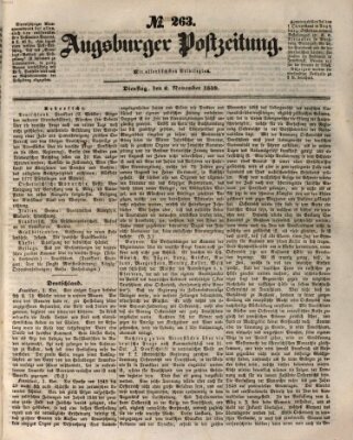 Augsburger Postzeitung Dienstag 6. November 1849
