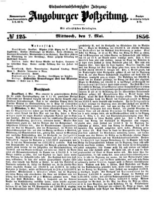 Augsburger Postzeitung Mittwoch 7. Mai 1856