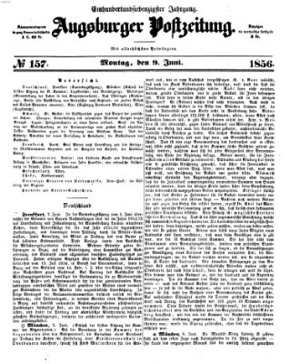 Augsburger Postzeitung Montag 9. Juni 1856