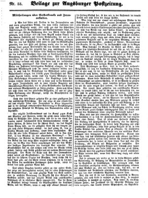 Augsburger Postzeitung Mittwoch 15. Juni 1859