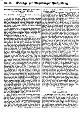 Augsburger Postzeitung Mittwoch 20. Juli 1859