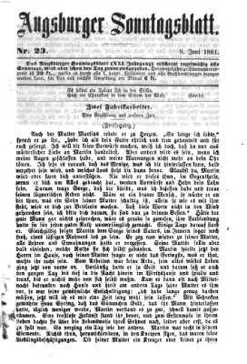 Augsburger Sonntagsblatt (Augsburger Postzeitung)