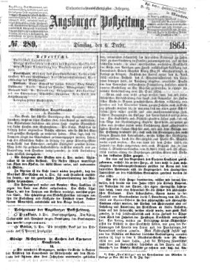 Augsburger Postzeitung Dienstag 6. Dezember 1864