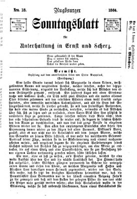 Augsburger Sonntagsblatt für Unterhaltung in Ernst und Scherz (Augsburger Postzeitung) Sonntag 1. Mai 1864