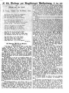 Augsburger Postzeitung Mittwoch 22. August 1866