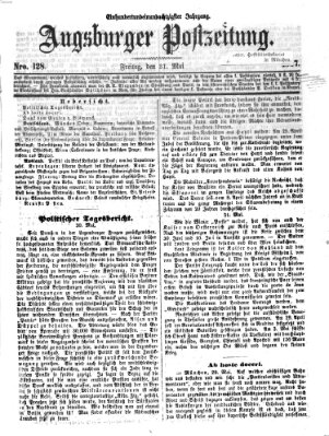 Augsburger Postzeitung Freitag 31. Mai 1867