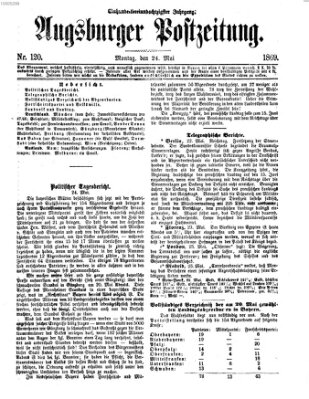 Augsburger Postzeitung Montag 24. Mai 1869