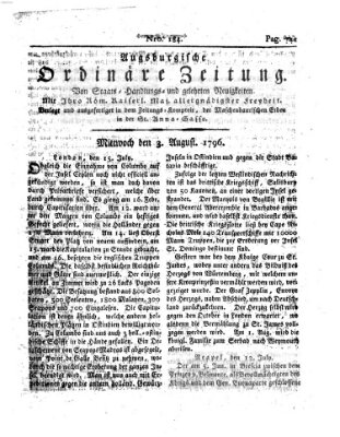 Augsburgische ordinäre Zeitung von Staats-Handlungs- und gelehrten Neuigkeiten (Augsburger Abendzeitung)