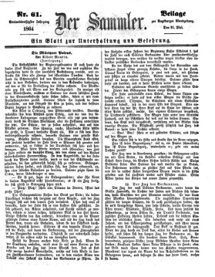 Der Sammler (Augsburger Abendzeitung) Mittwoch 25. Mai 1864
