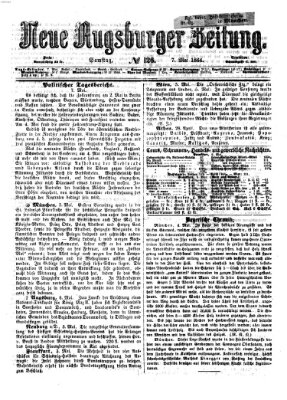 Neue Augsburger Zeitung Samstag 7. Mai 1864