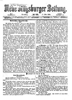 Neue Augsburger Zeitung Dienstag 17. Mai 1864