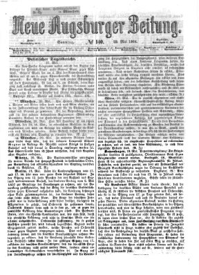 Neue Augsburger Zeitung Sonntag 22. Mai 1864