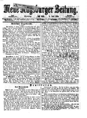 Neue Augsburger Zeitung Sonntag 5. Juni 1864