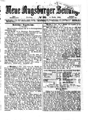 Neue Augsburger Zeitung Freitag 4. November 1864