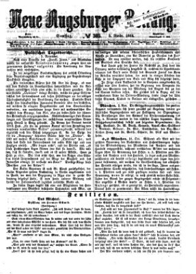 Neue Augsburger Zeitung Samstag 5. November 1864