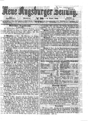 Neue Augsburger Zeitung Sonntag 6. November 1864