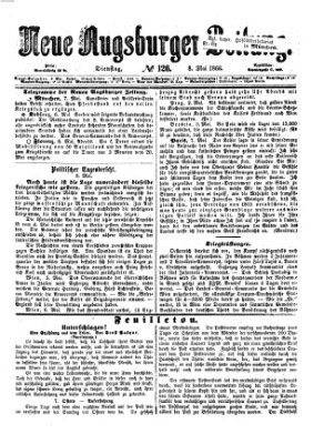 Neue Augsburger Zeitung Dienstag 8. Mai 1866