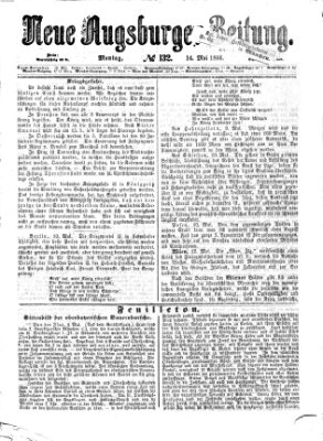 Neue Augsburger Zeitung Montag 14. Mai 1866