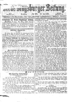 Neue Augsburger Zeitung Samstag 30. Juni 1866