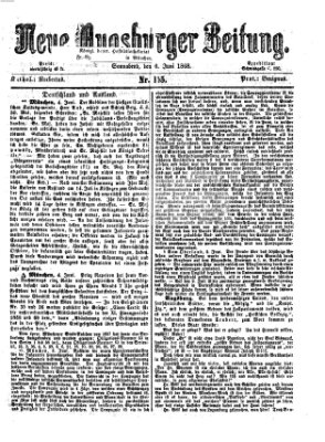 Neue Augsburger Zeitung Samstag 6. Juni 1868