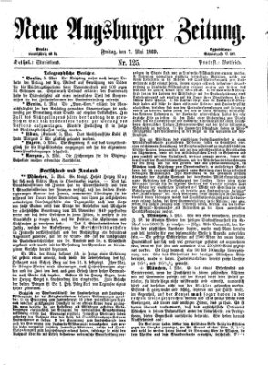 Neue Augsburger Zeitung Freitag 7. Mai 1869