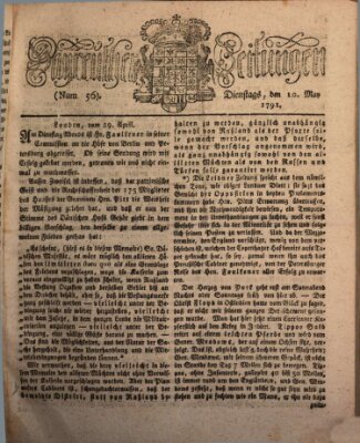 Bayreuther Zeitung Dienstag 10. Mai 1791