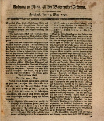 Bayreuther Zeitung Freitag 15. Mai 1795