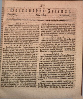 Bayreuther Zeitung Samstag 5. November 1814