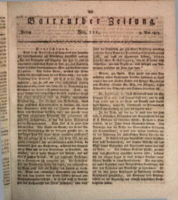 Bayreuther Zeitung Freitag 9. Mai 1817