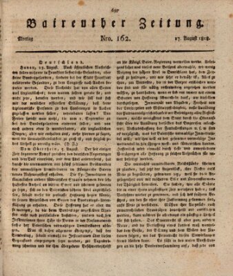 Bayreuther Zeitung Montag 17. August 1818