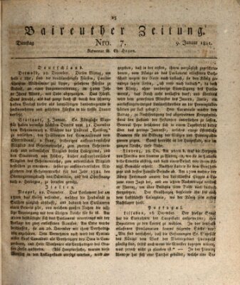 Bayreuther Zeitung Dienstag 9. Januar 1821
