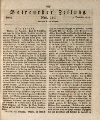 Bayreuther Zeitung Freitag 5. Dezember 1823