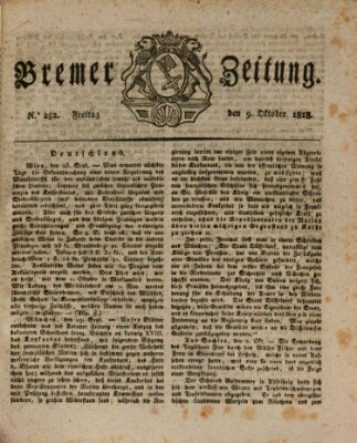 Bremer Zeitung Freitag 9. Oktober 1818