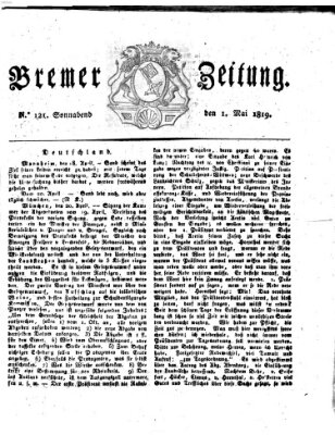 Bremer Zeitung Samstag 1. Mai 1819