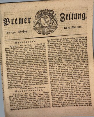 Bremer Zeitung Dienstag 9. Mai 1820