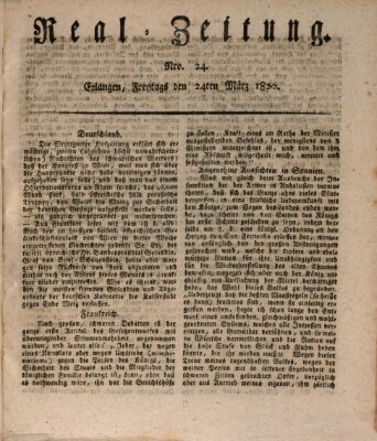 Erlanger Real-Zeitung Freitag 24. März 1820