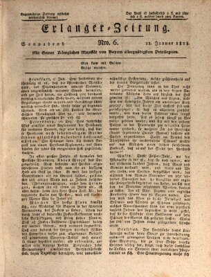 Erlanger Zeitung (Erlanger Real-Zeitung) Samstag 12. Januar 1828