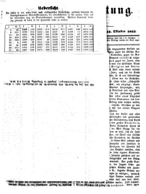 Landshuter Zeitung Dienstag 12. Oktober 1852