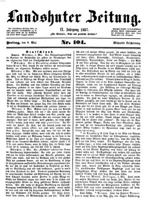 Landshuter Zeitung Freitag 8. Mai 1857