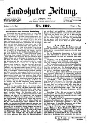 Landshuter Zeitung Freitag 9. Mai 1862