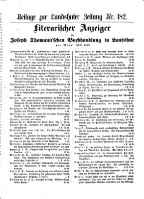 Landshuter Zeitung Samstag 9. August 1862