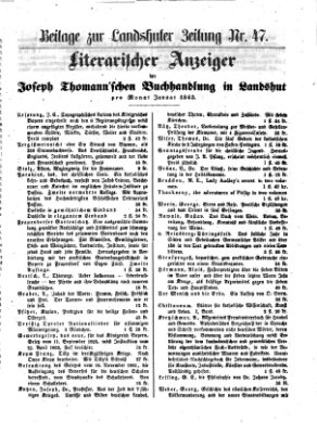 Landshuter Zeitung Donnerstag 26. Februar 1863