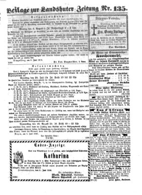 Landshuter Zeitung Dienstag 12. Juni 1866