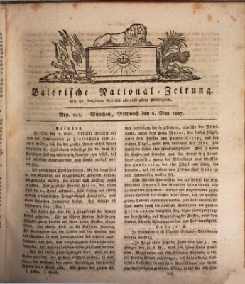 Baierische National-Zeitung Mittwoch 6. Mai 1807