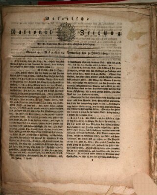 Baierische National-Zeitung Donnerstag 5. Januar 1809