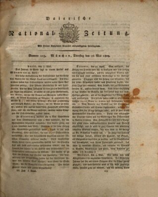 Baierische National-Zeitung Dienstag 16. Mai 1809