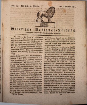 Baierische National-Zeitung Montag 9. Dezember 1811