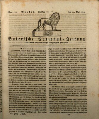 Baierische National-Zeitung Samstag 29. Mai 1813
