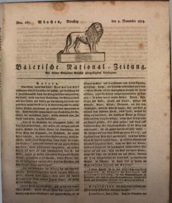 Baierische National-Zeitung Dienstag 9. November 1813