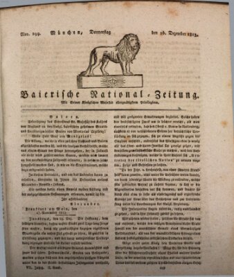 Baierische National-Zeitung Donnerstag 16. Dezember 1813